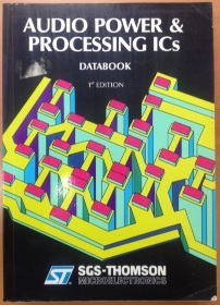 Audio Power & Processing ICs Data Book SGS Thomson Microelettronics